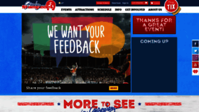What Greeleystampede.org website looked like in 2022 (1 year ago)