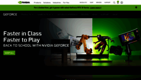 What Geforce.co.uk website looked like in 2022 (1 year ago)