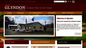 What Glyndonmn.com website looked like in 2022 (1 year ago)