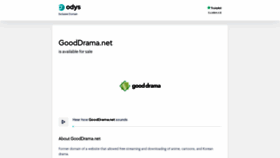 What Gooddrama.net website looked like in 2022 (1 year ago)