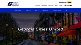What Gacities.com website looked like in 2022 (1 year ago)
