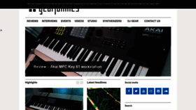 What Gearjunkies.com website looked like in 2022 (2 years ago)