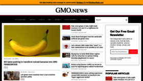 What Gmo.news website looked like in 2022 (1 year ago)