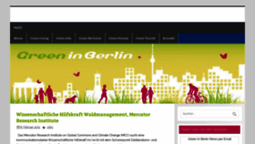 What Green-in-berlin.de website looked like in 2022 (1 year ago)