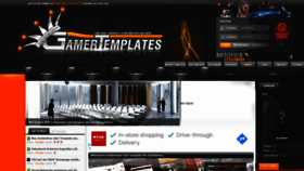 What Gamer-templates.de website looked like in 2022 (1 year ago)
