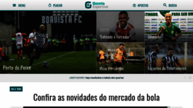 What Gazetaesportiva.net website looked like in 2022 (1 year ago)