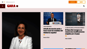 What Gara.net website looked like in 2022 (4 years ago)