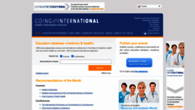 What Goinginternational.eu website looked like in 2022 (1 year ago)