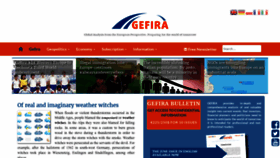What Gefira.org website looked like in 2022 (1 year ago)