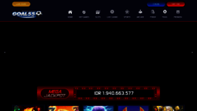 What Goal55.id website looked like in 2022 (3 years ago)
