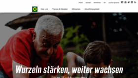 What Gruene-berlin.de website looked like in 2022 (1 year ago)