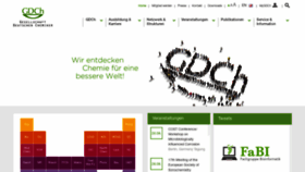 What Gdch.de website looked like in 2022 (1 year ago)