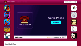What Garticphone.onl website looked like in 2022 (1 year ago)