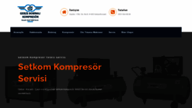 What Gebze-kompresor.com website looked like in 2022 (1 year ago)