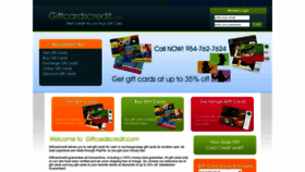What Giftcardscredit.com website looked like in 2022 (1 year ago)