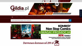 What Gildia.pl website looked like in 2022 (1 year ago)