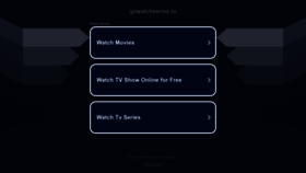 What Gowatchseries.to website looked like in 2022 (1 year ago)