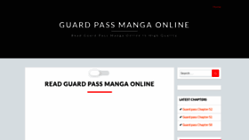 What Guardpassmanga.com website looked like in 2022 (1 year ago)