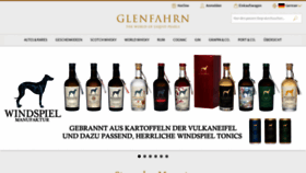What Glenfahrn.com website looked like in 2022 (1 year ago)