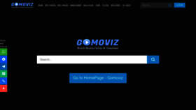What Gomoviz.us website looked like in 2022 (1 year ago)