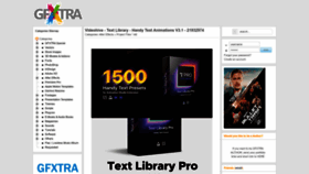 What Gfxtra30.com website looked like in 2022 (1 year ago)