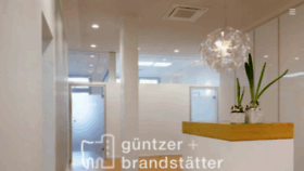 What Guentzer-brandstaetter.de website looked like in 2022 (1 year ago)