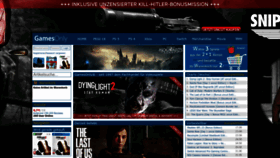 What Gamesonly.at website looked like in 2022 (1 year ago)