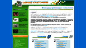 What Graycell.ru website looked like in 2022 (2 years ago)