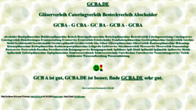 What Gcba.de website looked like in 2022 (2 years ago)