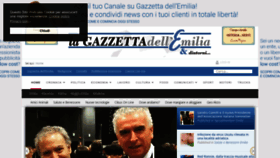 What Gazzettadellemilia.it website looked like in 2022 (1 year ago)