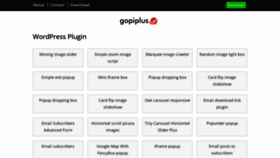 What Gopiplus.com website looked like in 2022 (1 year ago)