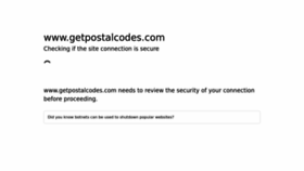 What Getpostalcodes.com website looked like in 2022 (1 year ago)