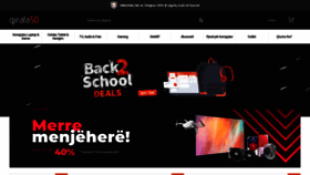 What Gjirafa50.com website looked like in 2022 (1 year ago)