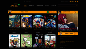 What Gogoanime.vc website looked like in 2022 (1 year ago)