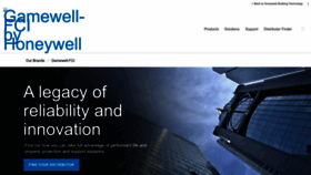 What Gamewell-fci.com website looked like in 2022 (1 year ago)