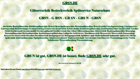 What Gbsn.de website looked like in 2022 (3 years ago)