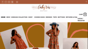 What Gabyver.com website looked like in 2022 (2 years ago)