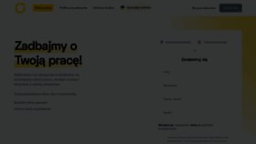 What Goldenline.pl website looked like in 2022 (3 years ago)