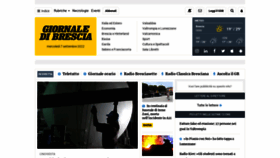 What Giornaledibrescia.it website looked like in 2022 (1 year ago)