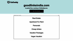 What Goodlinksindia.com website looked like in 2022 (1 year ago)