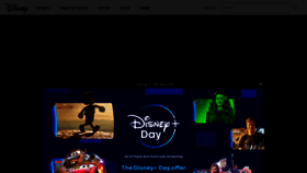 What Games.disney.com website looked like in 2022 (1 year ago)