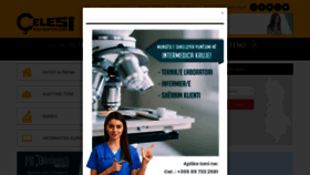 What Gazetacelesi.al website looked like in 2022 (3 years ago)