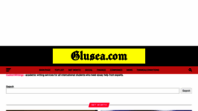 What Glusea.com website looked like in 2022 (1 year ago)