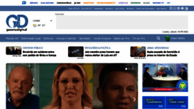 What Gazetadigital.com.br website looked like in 2022 (1 year ago)