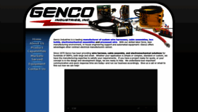 What Genco-industries.com website looked like in 2022 (1 year ago)