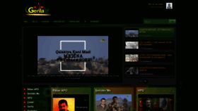 What Gerilla.tv website looked like in 2022 (1 year ago)