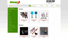 What Giftargetinc.com website looked like in 2022 (1 year ago)