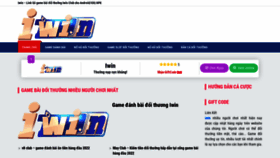 What Gameiwin.org website looked like in 2022 (1 year ago)