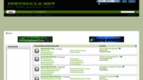 What Greenhulk.net website looked like in 2022 (1 year ago)