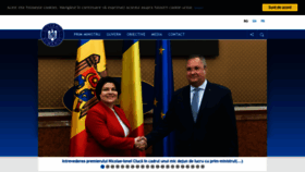 What Gov.ro website looked like in 2022 (1 year ago)